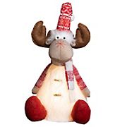Berkley Jensen LED Sitting Reindeer Plush
