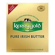 Kerrygold Grass-fed Pure Irish Salted Butter Sticks,  6 pk./4 oz.