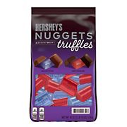 Hershey's Nuggets Assorted Milk and Dark Chocolate Truffles Candy Variety Bag, 42 oz.