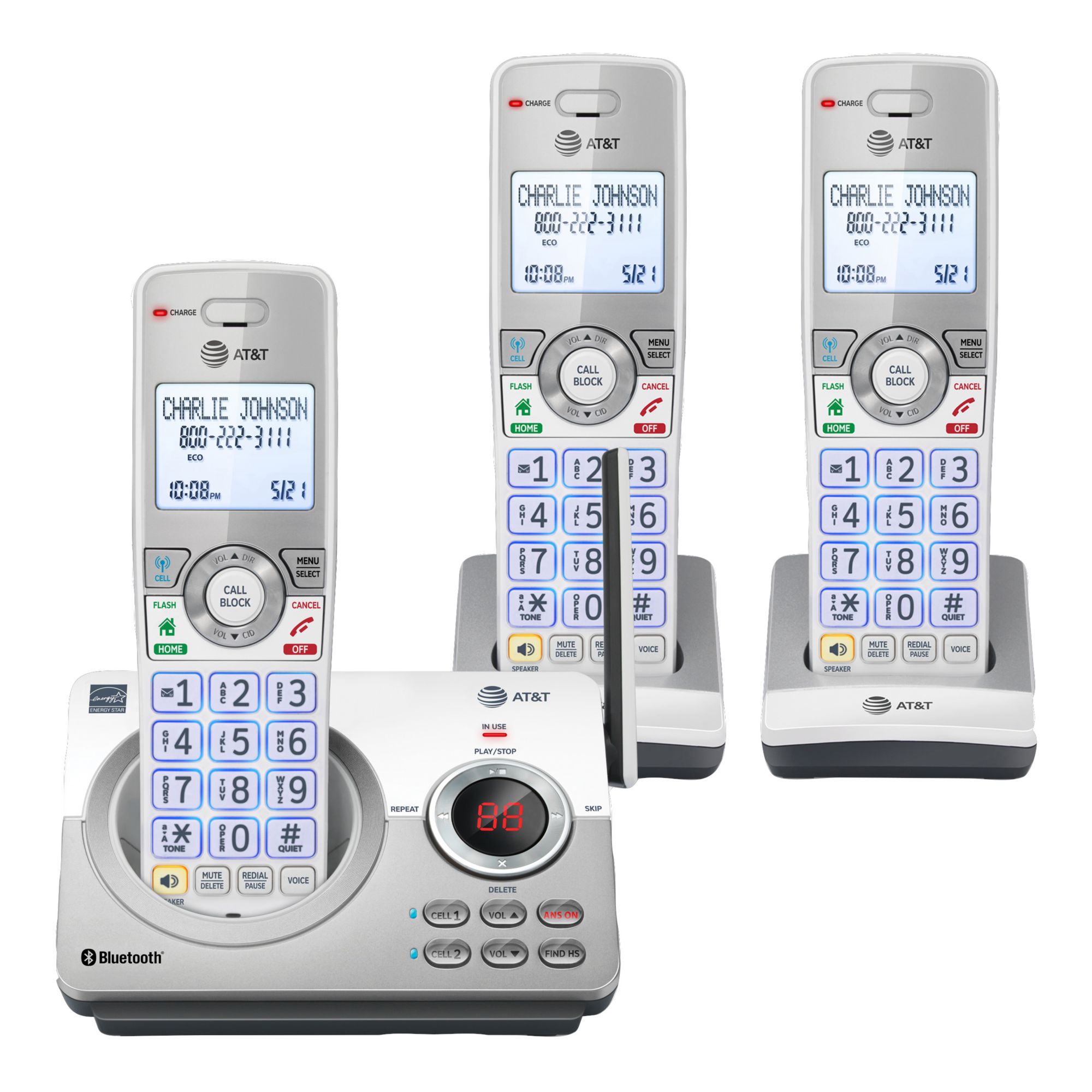 BT 8610 Cordless Telephone with Answering Machine – Trio