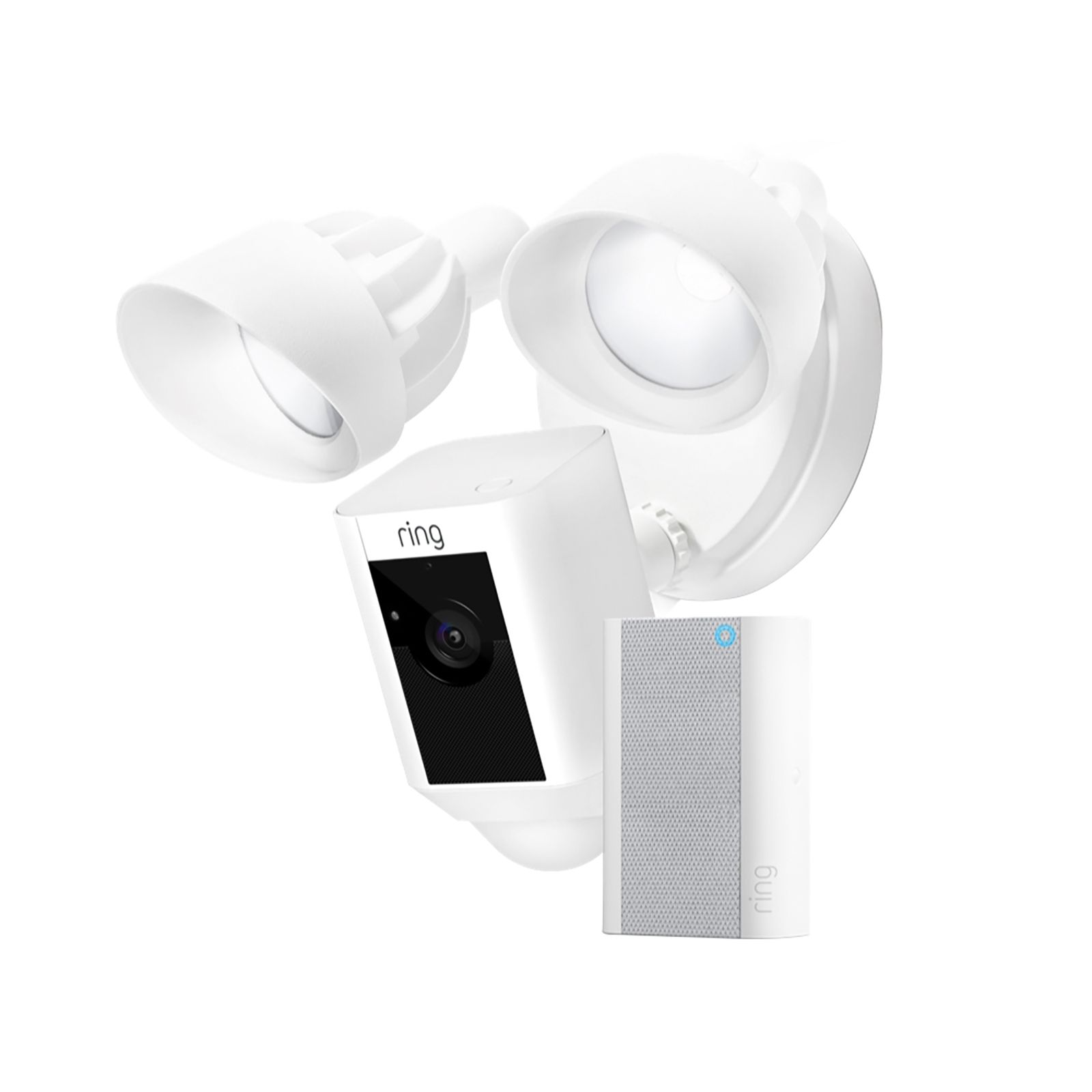 ring floodlight and doorbell bundle