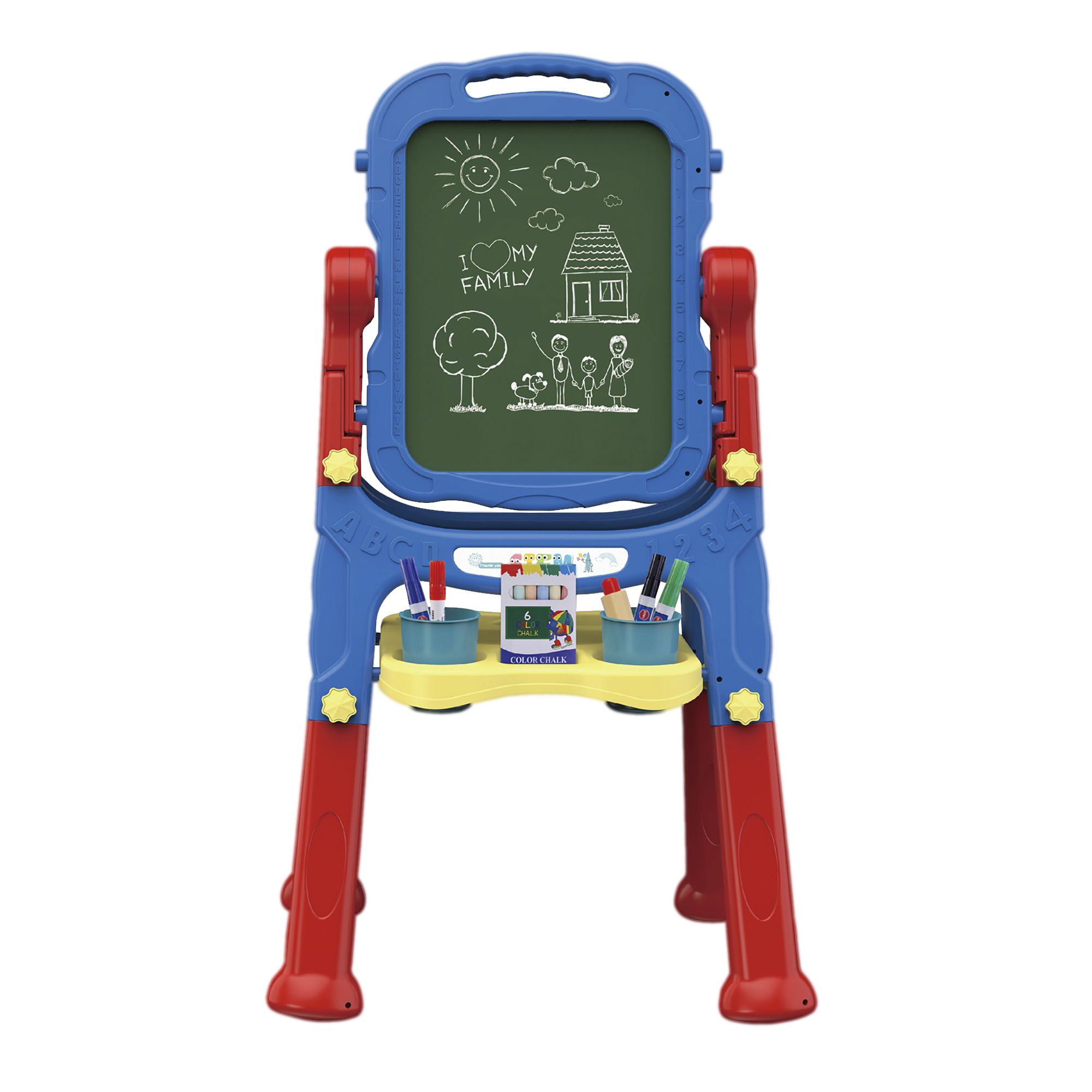 PicassoTiles All-in-One Kids Take-A-Part Art Easel