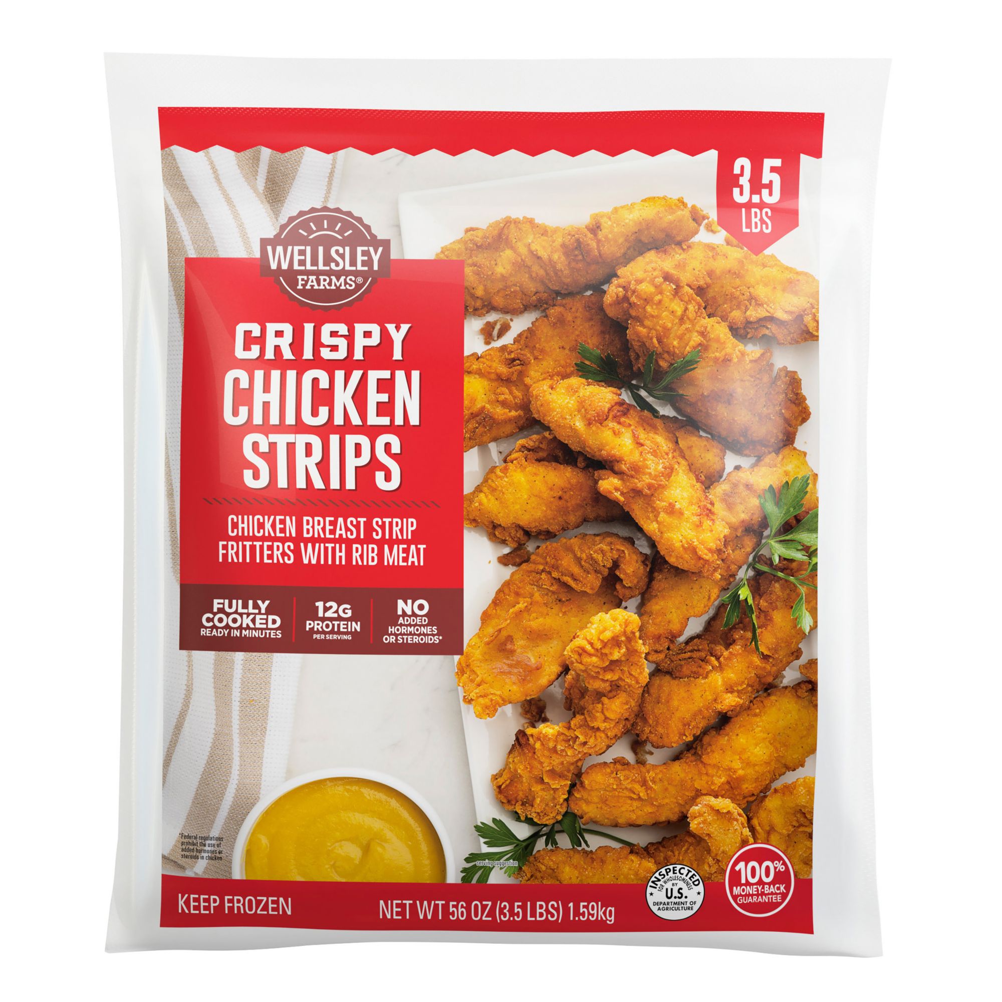 Wellsley Farms Crispy Chicken Strips, 3.5 lbs.