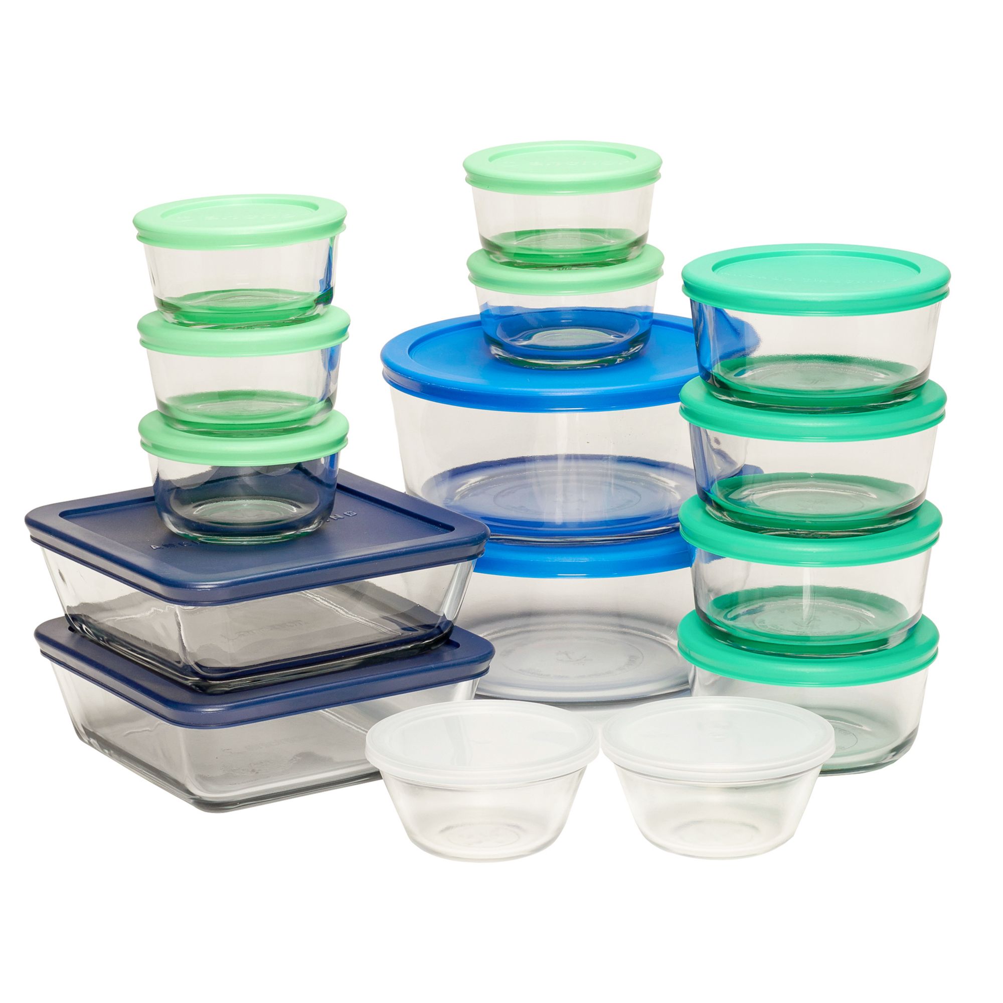 3 Piece POP Container Everyday Set - Storm Blue