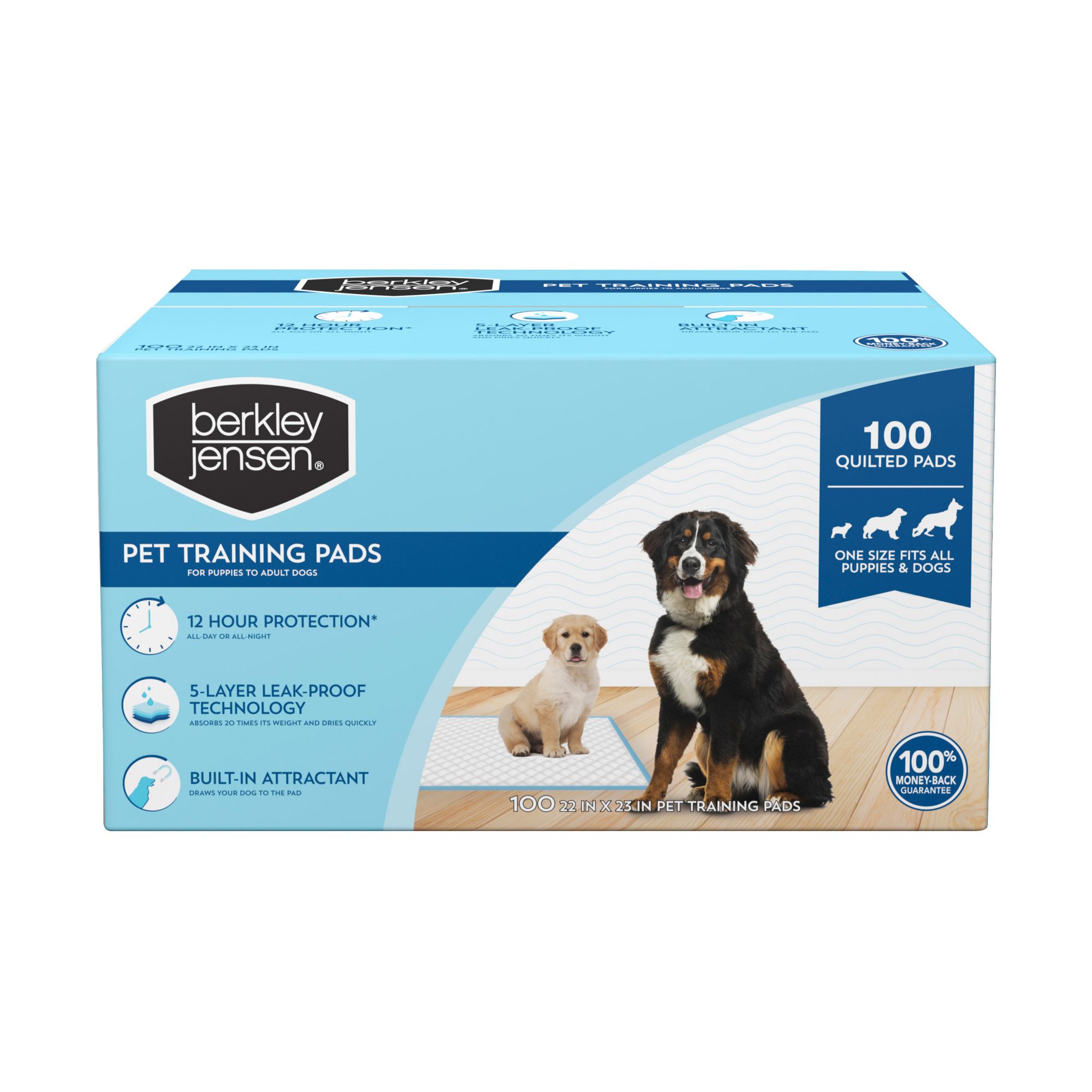 Berkley Jensen Pet Training Pads BJ s Wholesale Club