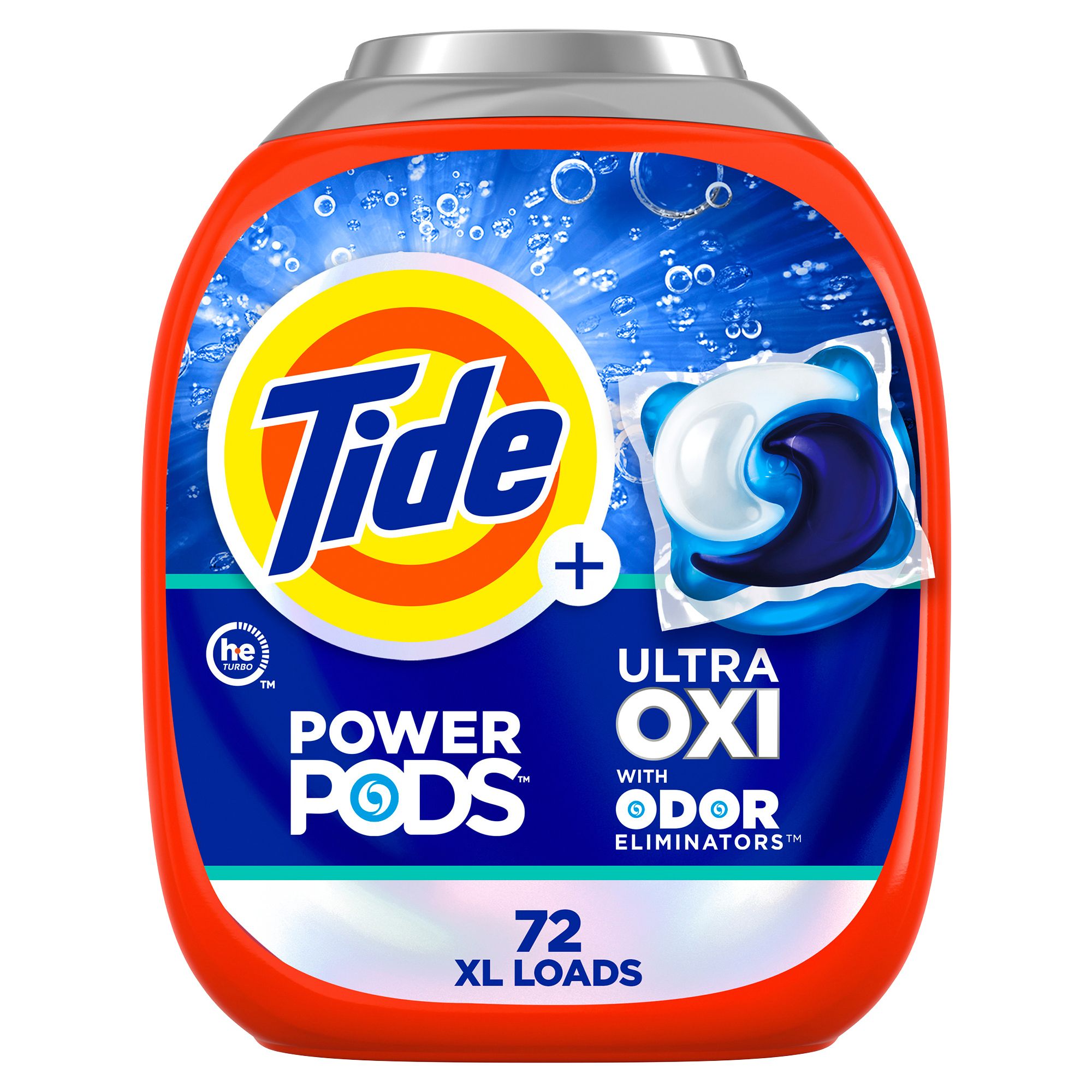 Tide PODS Ultra OXI Laundry Detergent Pacs, 72 ct.