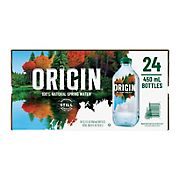 Origin, 100% Natural Spring Water, Recycled Plastic Bottle Carton, 24 ct./450mL