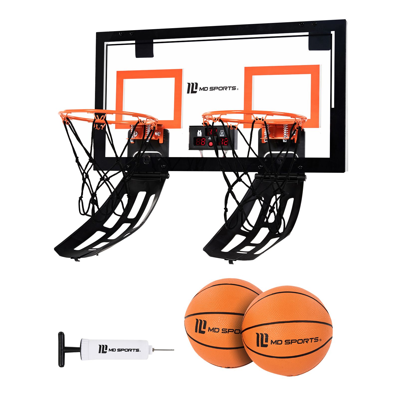 Md sports double clearance hoop basketball game