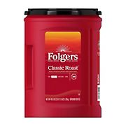 Folgers Classic Roast Ground Coffee, 43.5 oz.