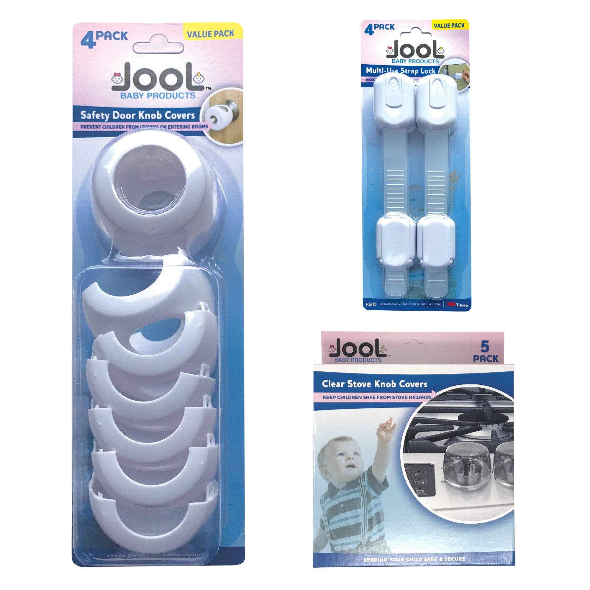 Multi-Use Safety Strap Locks – Jool Baby