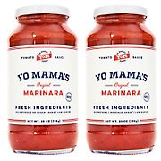 Yo Mama's Low-Sodium & Keto Marinara Pasta Sauce, 2 ct.