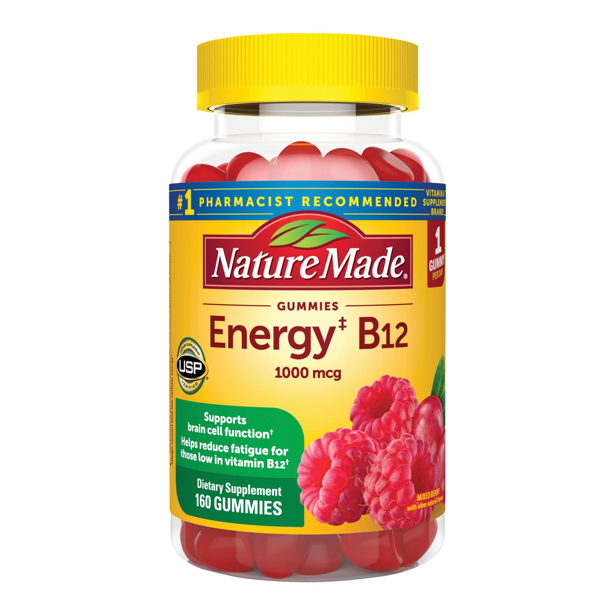 Nature Made Vitamin B12 Gummies, 160 ct. | BJ's Wholesale Club