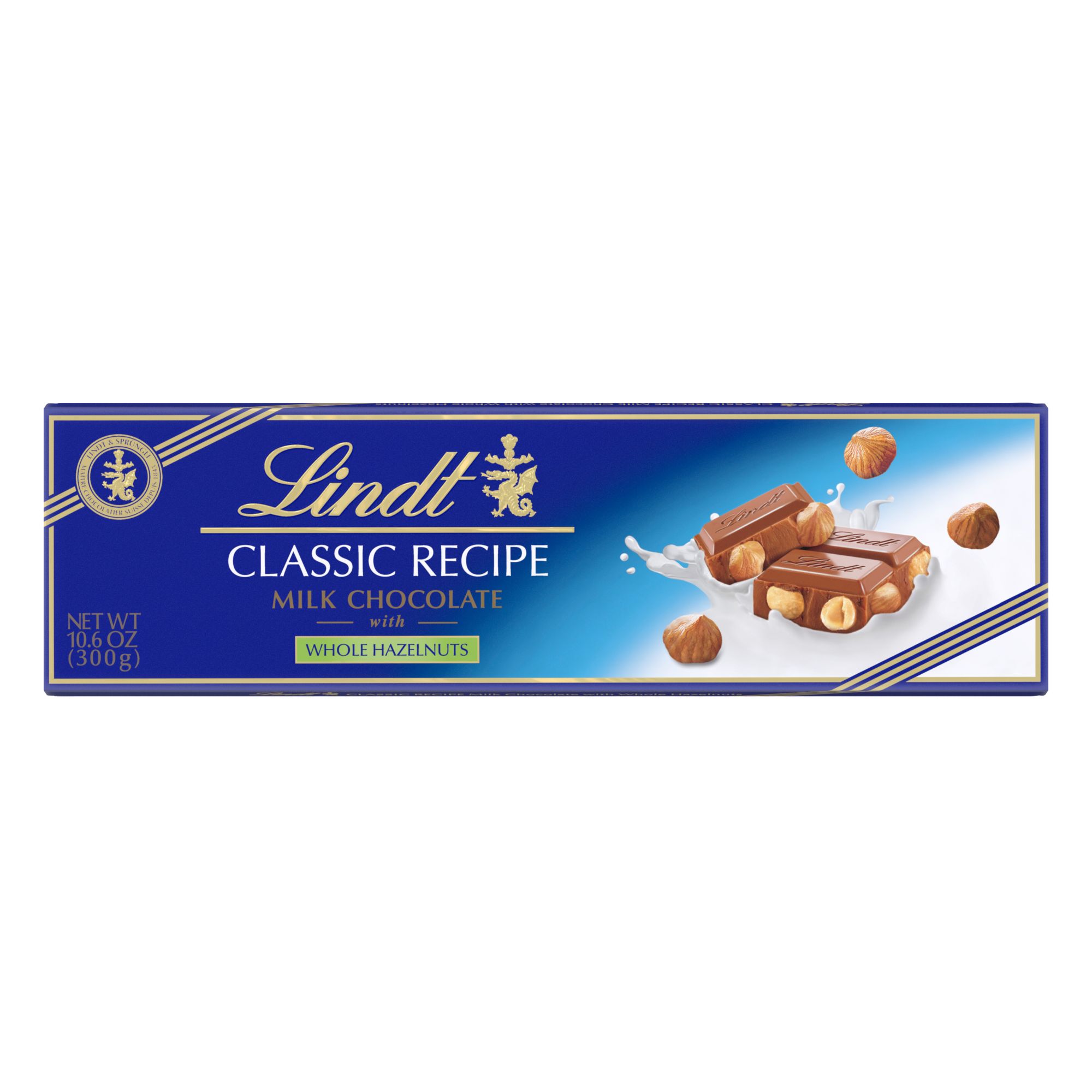 Lindt Classic Recipe Hazelnut Milk Chocolate Royal Bar, 10.5 oz