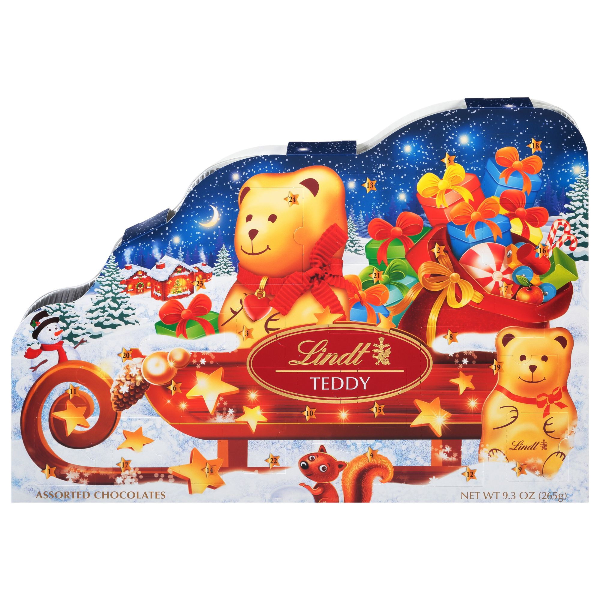 Lindt Teddy Sleigh Advent Calendar 9 3 oz BJ #39 s Wholesale Club