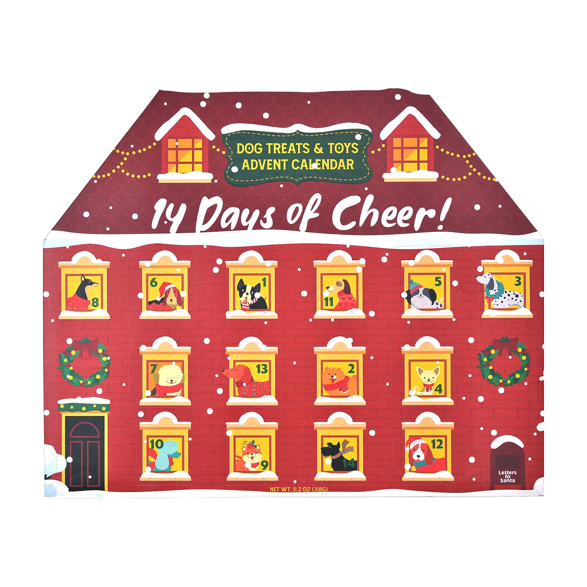 14 Days of Cheer Dog Advent Calendar BJ #39 s Wholesale Club