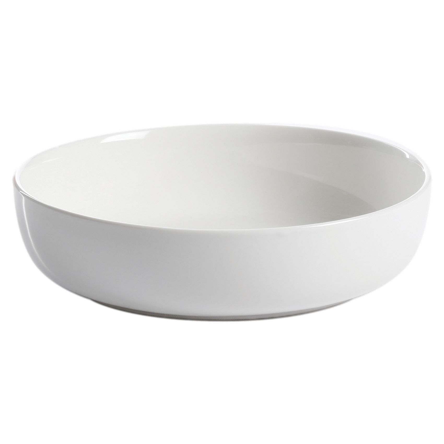 SET OF 2 - Large 16 Inch Wide Stainless Steel Flat Rim Flat Base Mixing Bowl