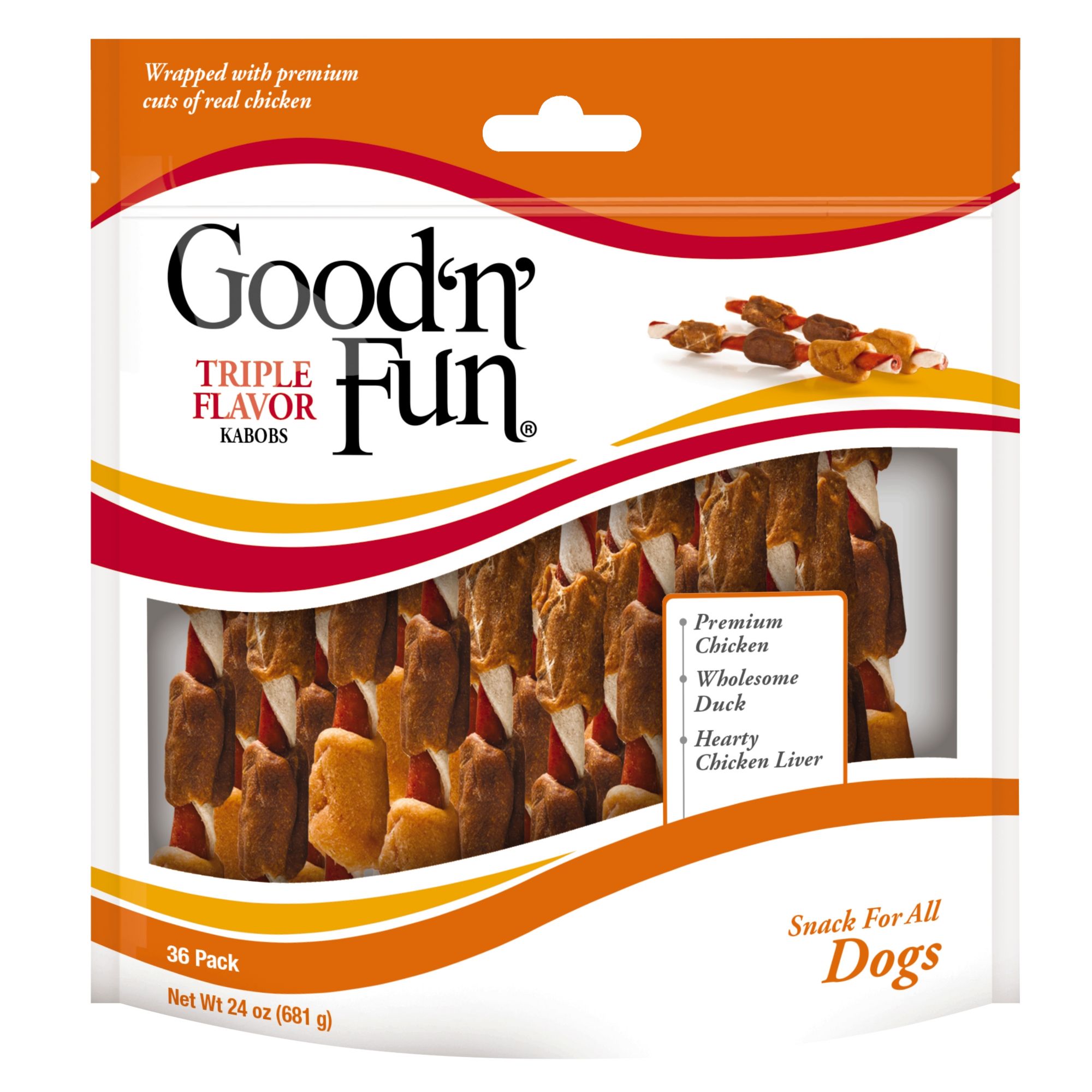 Good n Fun Rawhide Dog Treats BJ s Wholesale Club