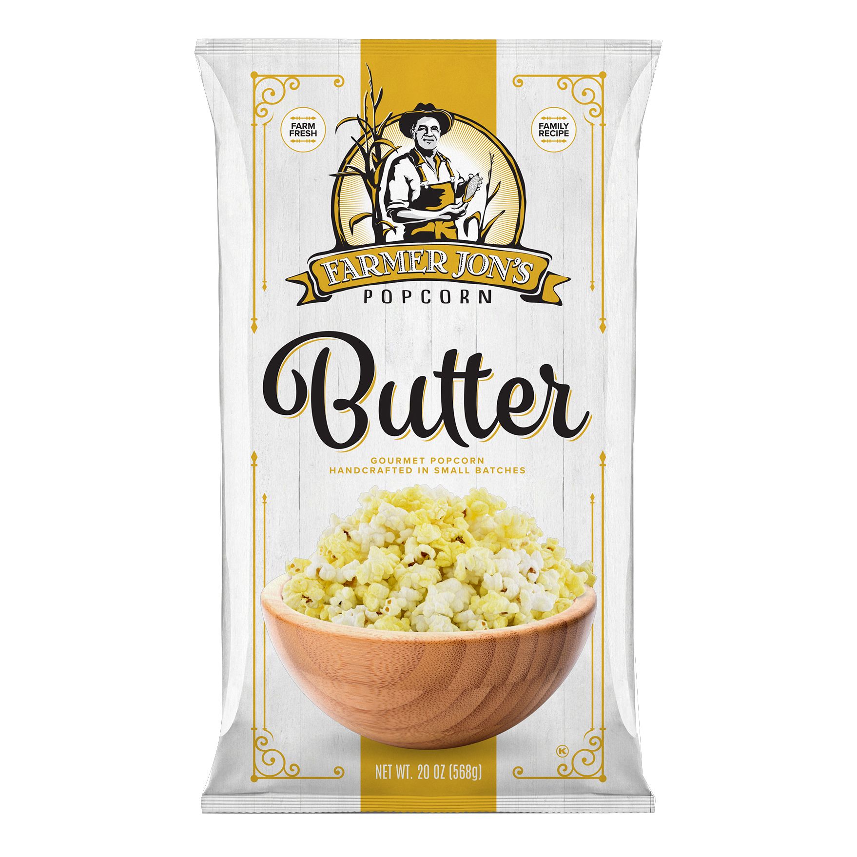 Farmer Jons Popcorn Jumbo Butter, 20 oz.