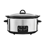 Bella 6 qt. Programmable Slow Cooker - Stainless Steel