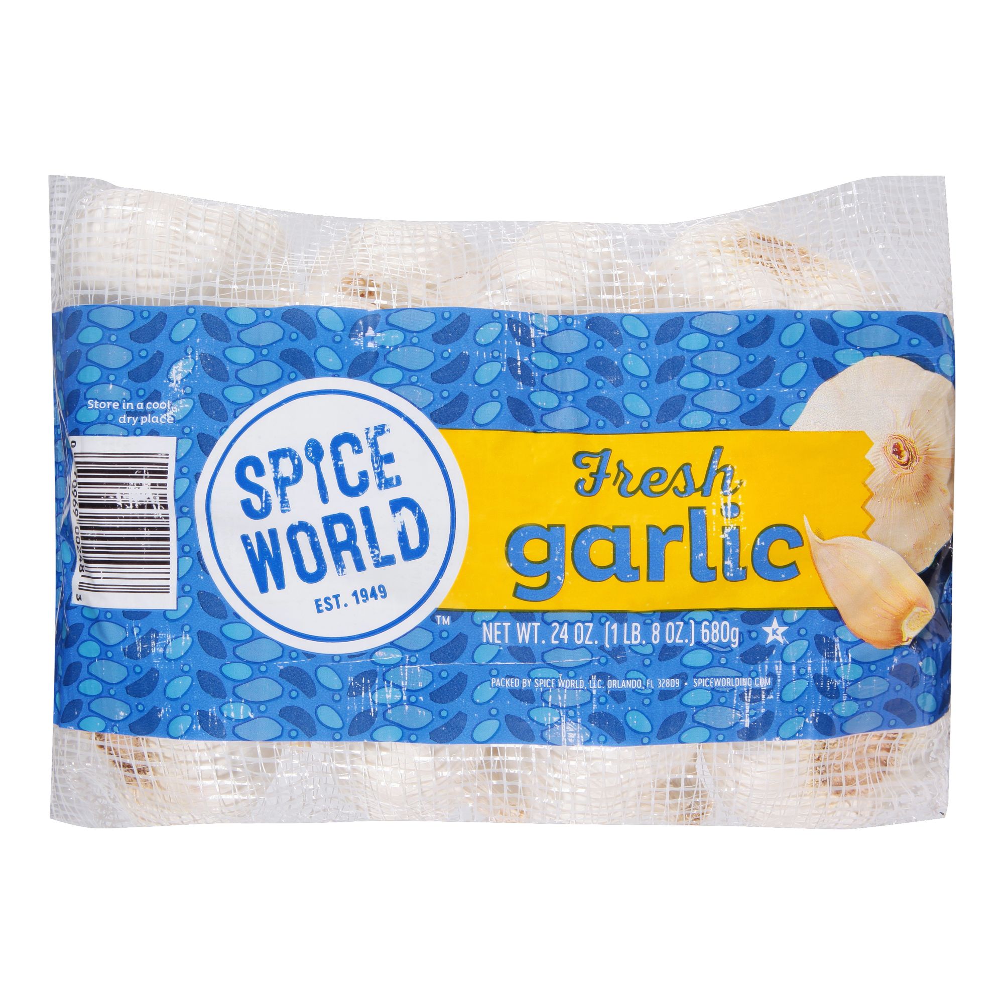 Spice World Premium Fresh Whole Garlic, 24 oz.