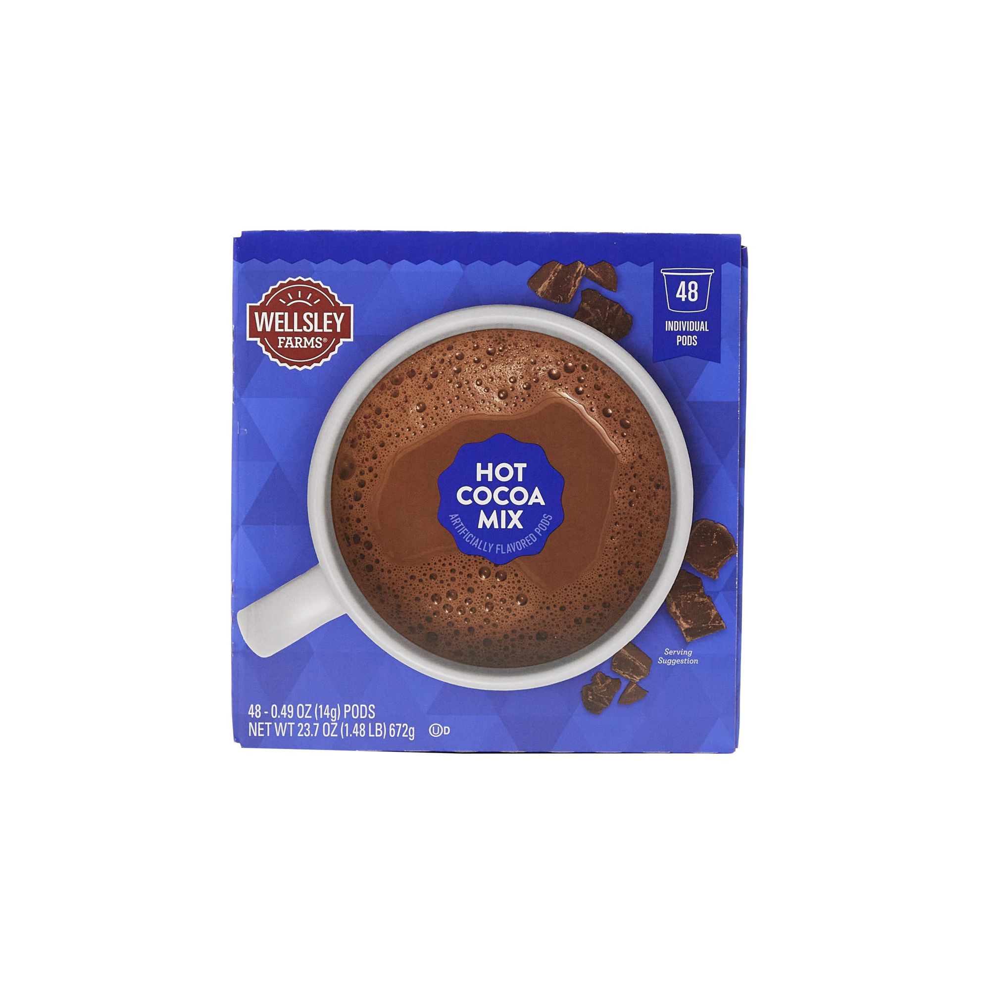 Wellsley Farms Hot Chocolate Pods, 48 ct.
