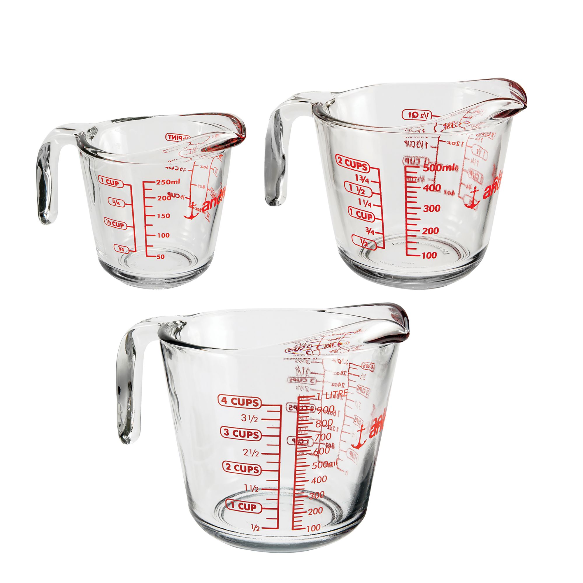 32 oz. Open Handle Measuring Cup - Anchor Hocking FoodserviceAnchor Hocking  Foodservice