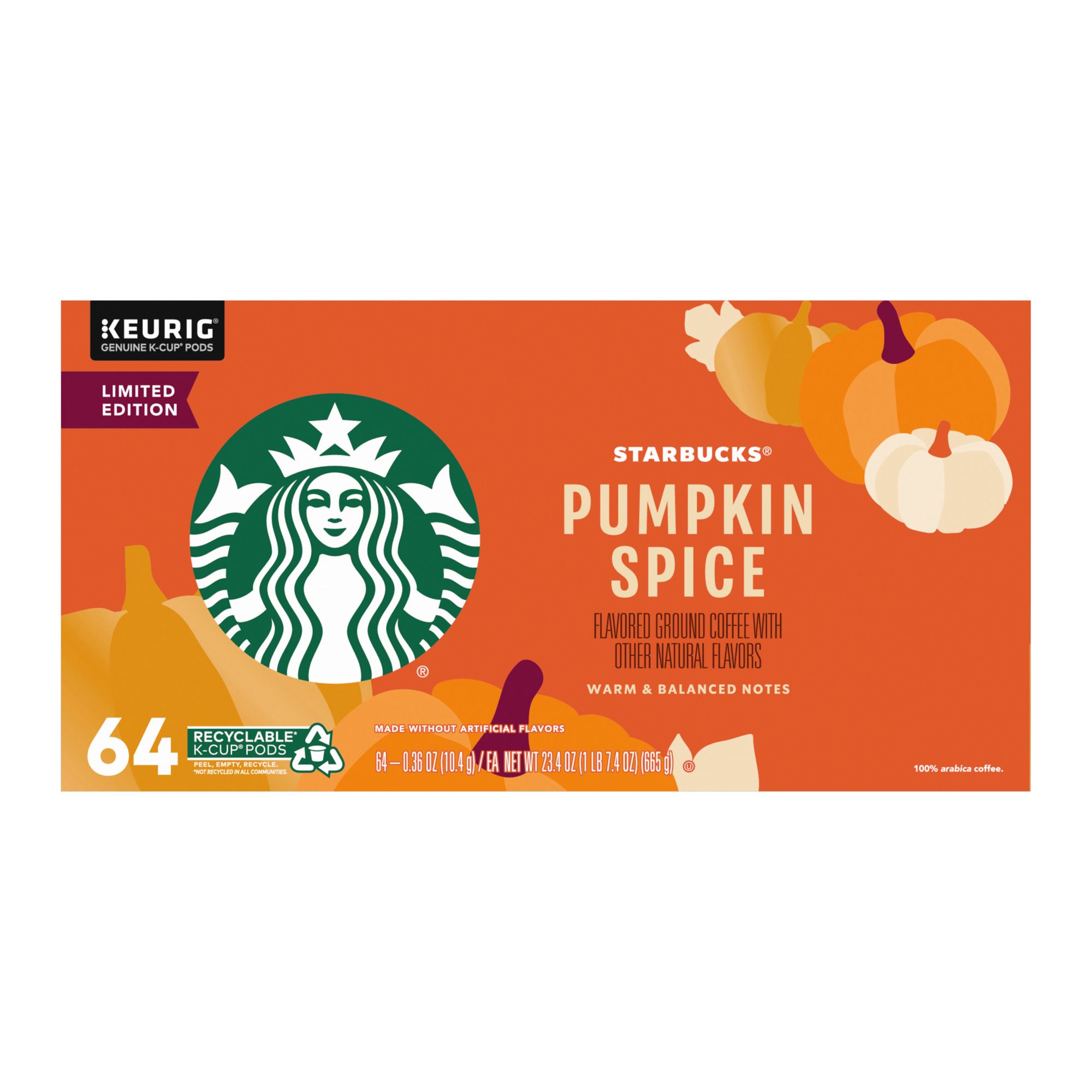 Starbucks Pumpkin Spice K Cups BJ s Wholesale Club