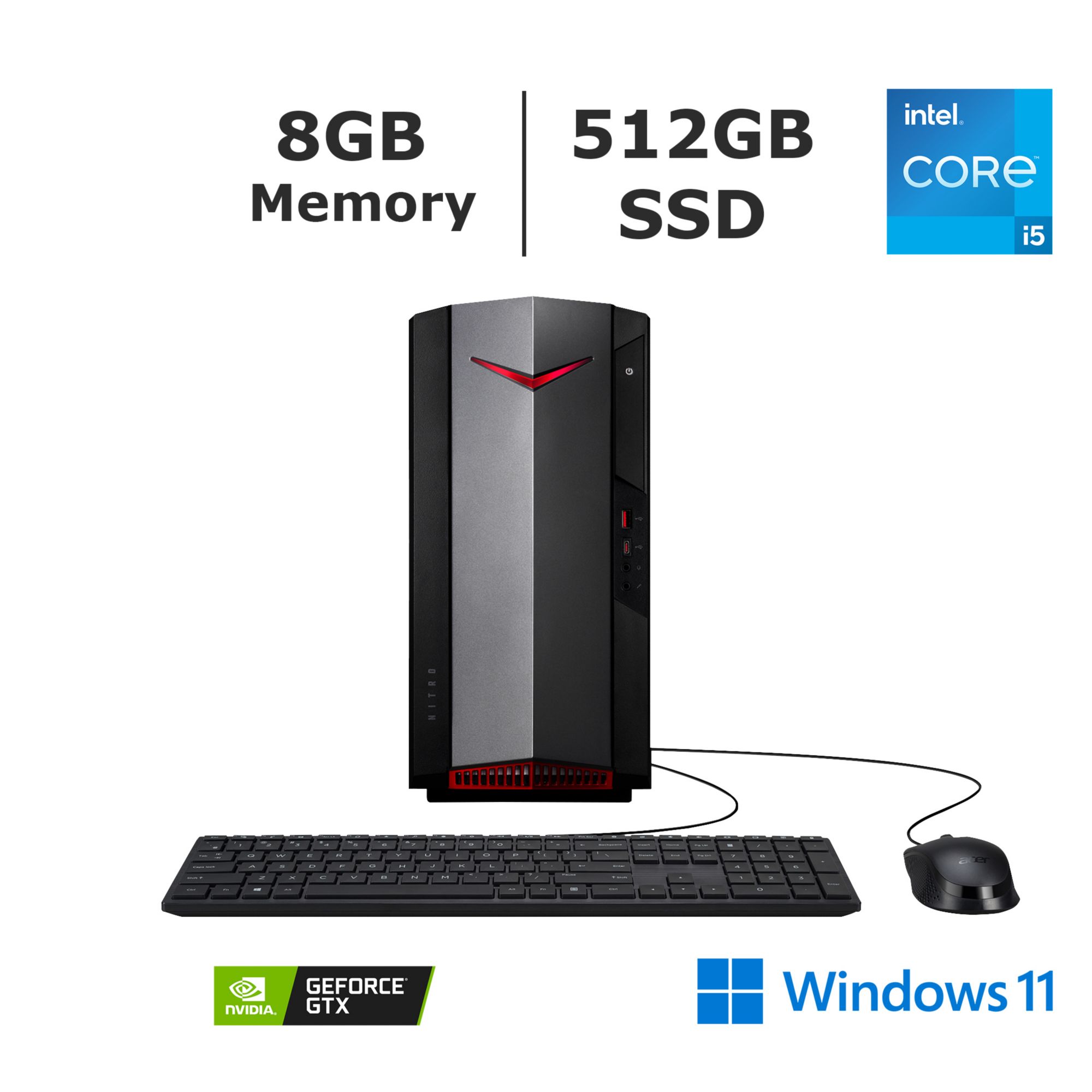 Acer Nitro 50 Desktop Computer, Intel Core i5 | BJ's Wholesale Club