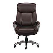La-Z-Boy Big and Tall Bonded Leather Executive Chair -Brown