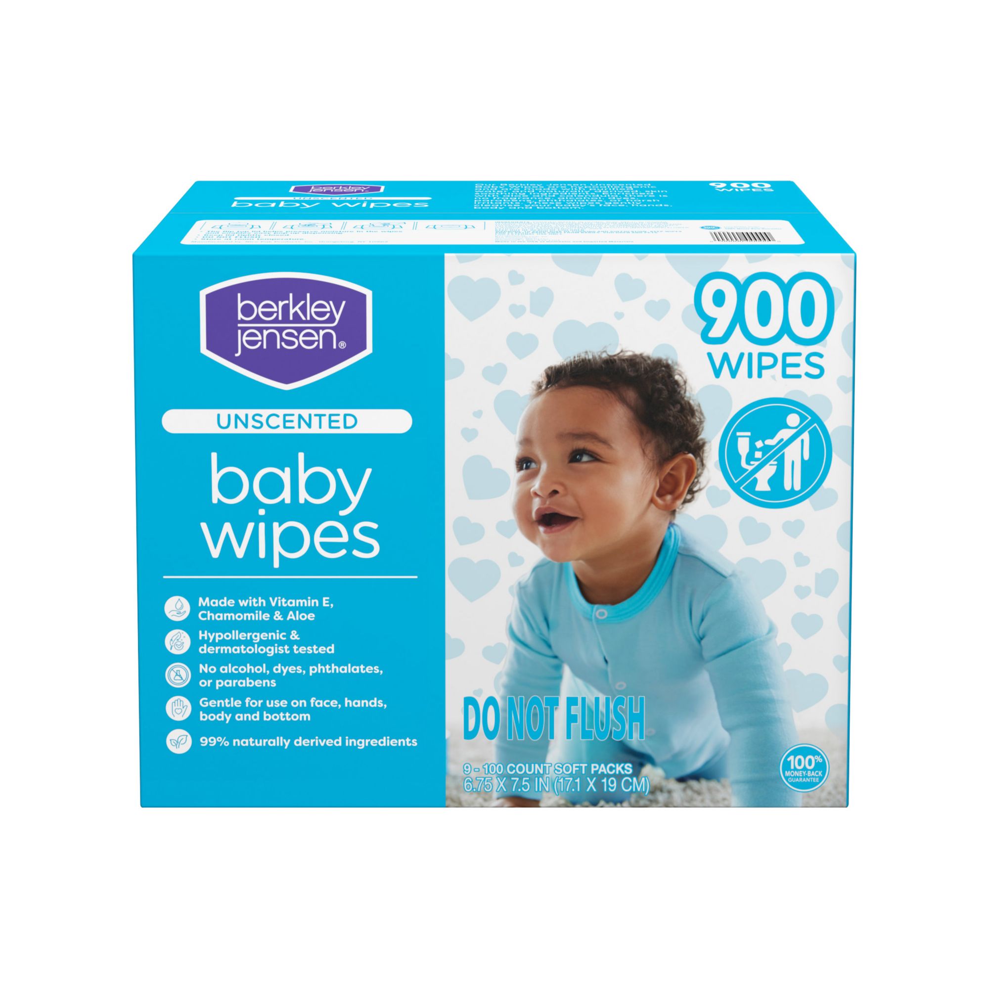 Parent's Choice Fragrance Free Baby Wipes, 300 Count