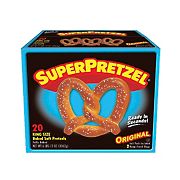 SuperPretzel King Size Baked Soft Pretzel, 20 ct./5 oz.