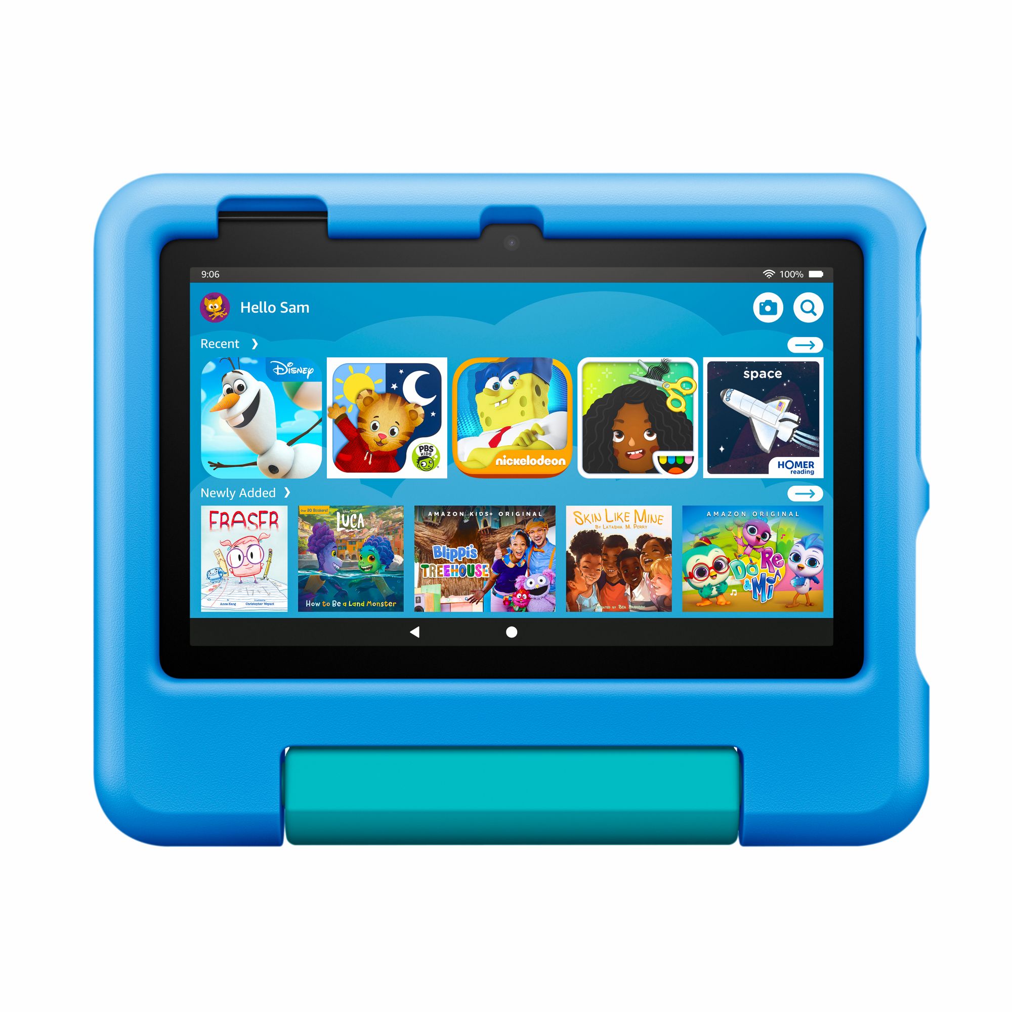 Amazon Fire 7 7&quot; Kids Tablet, 16GB - Blue