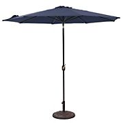 Berkley Jensen 9' Aluminum Umbrella with Sunbrella - Navy