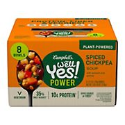 Campbell's Well Yes! Power Soup Bowl Spiced Chickpea Soup Bowl, 8 pk./11.1 oz.