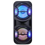 QFX Dual 12&quot; High Power Bluetooth Speakers with RGB Lighting