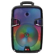 QFX 12&quot; Portable Bluetooth Speaker with Party Lights