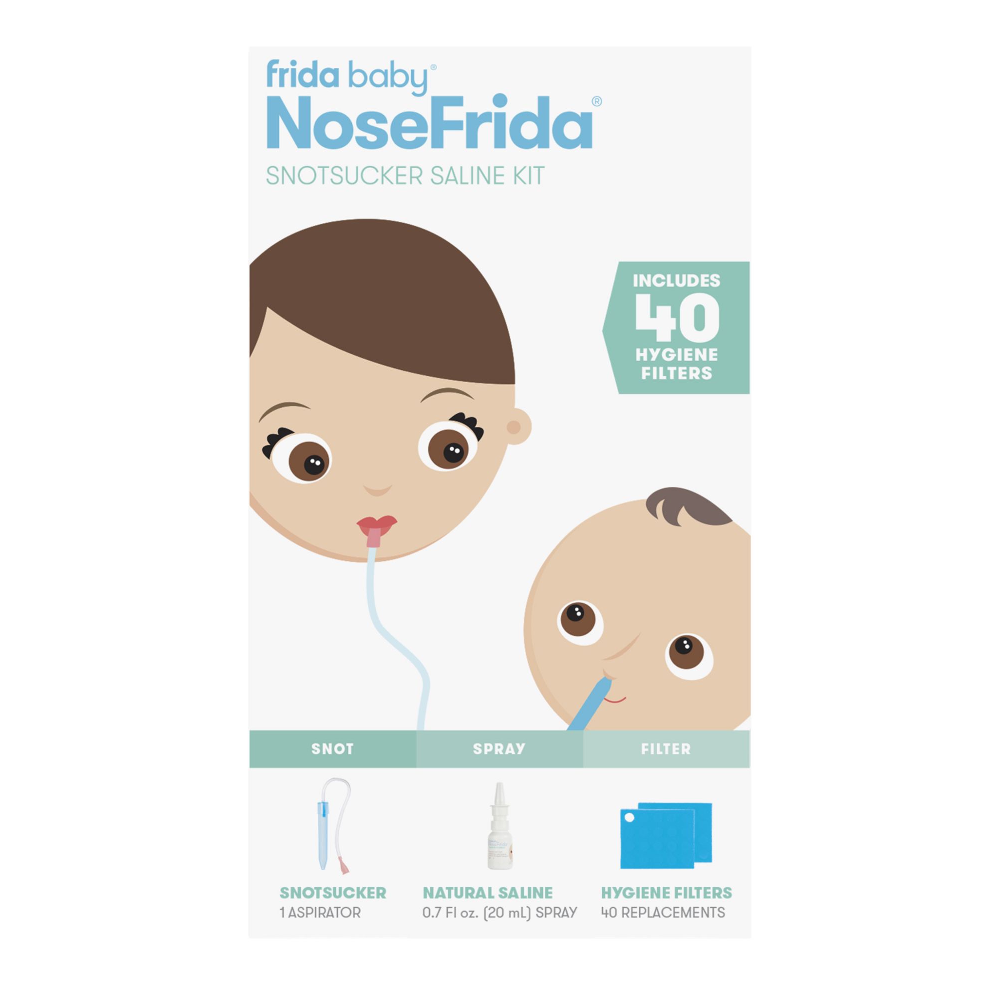 Bundle Nose Frida - Baby Nasal Aspirator With 24 Disposable Filters & –  mbabyjon