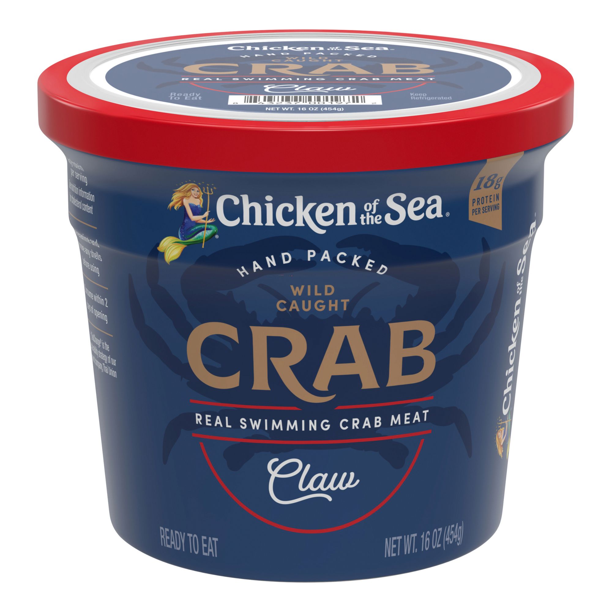 Chicken of the Sea Pasteurized Crab Claw Meat,  16 oz.