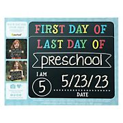 Pearhead First and Last Day Chalk Signs - Black