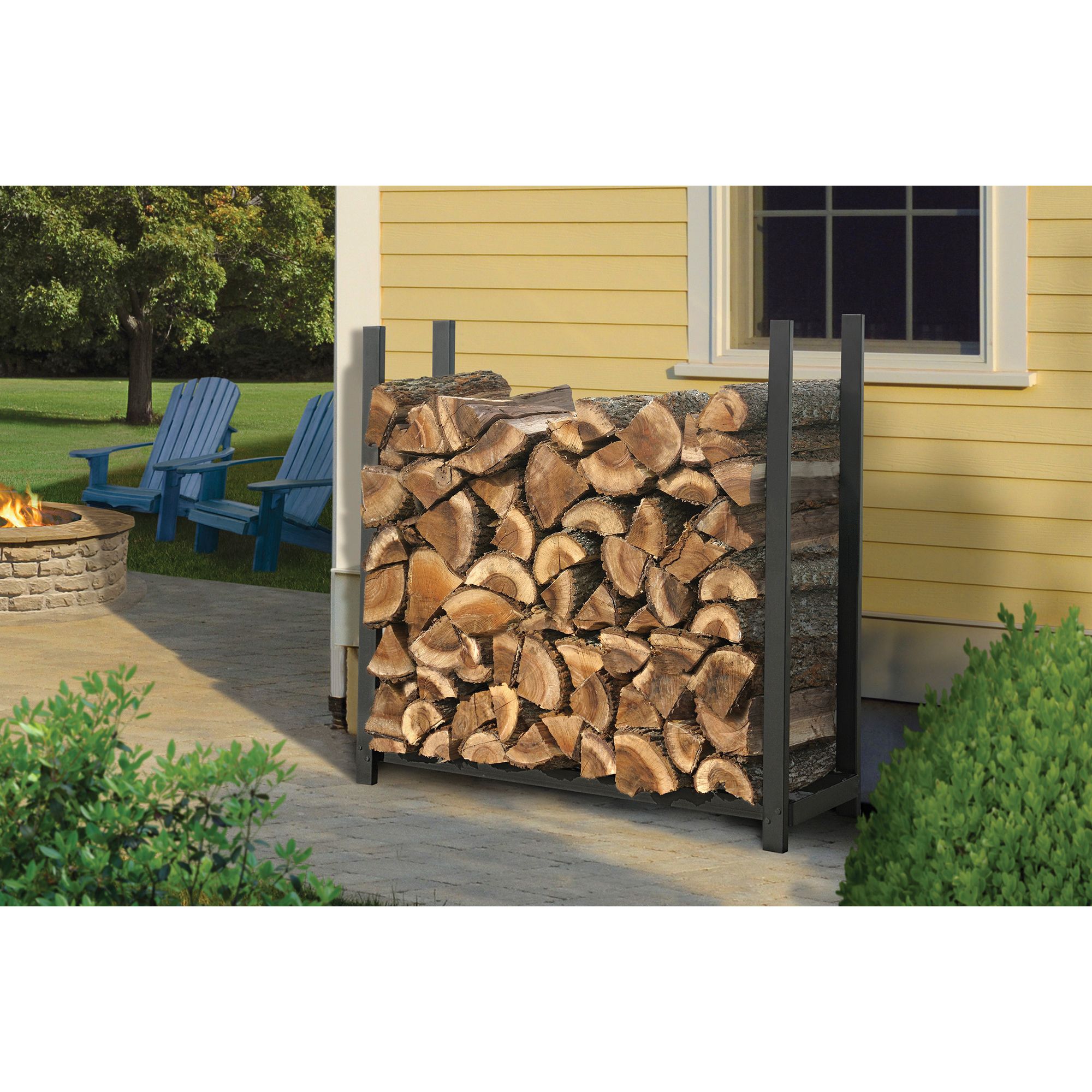 ShelterLogic 4' Ultra Duty Firewood Rack