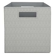 11&quot; Storage Cubes, 4 pk. - Gray Textured