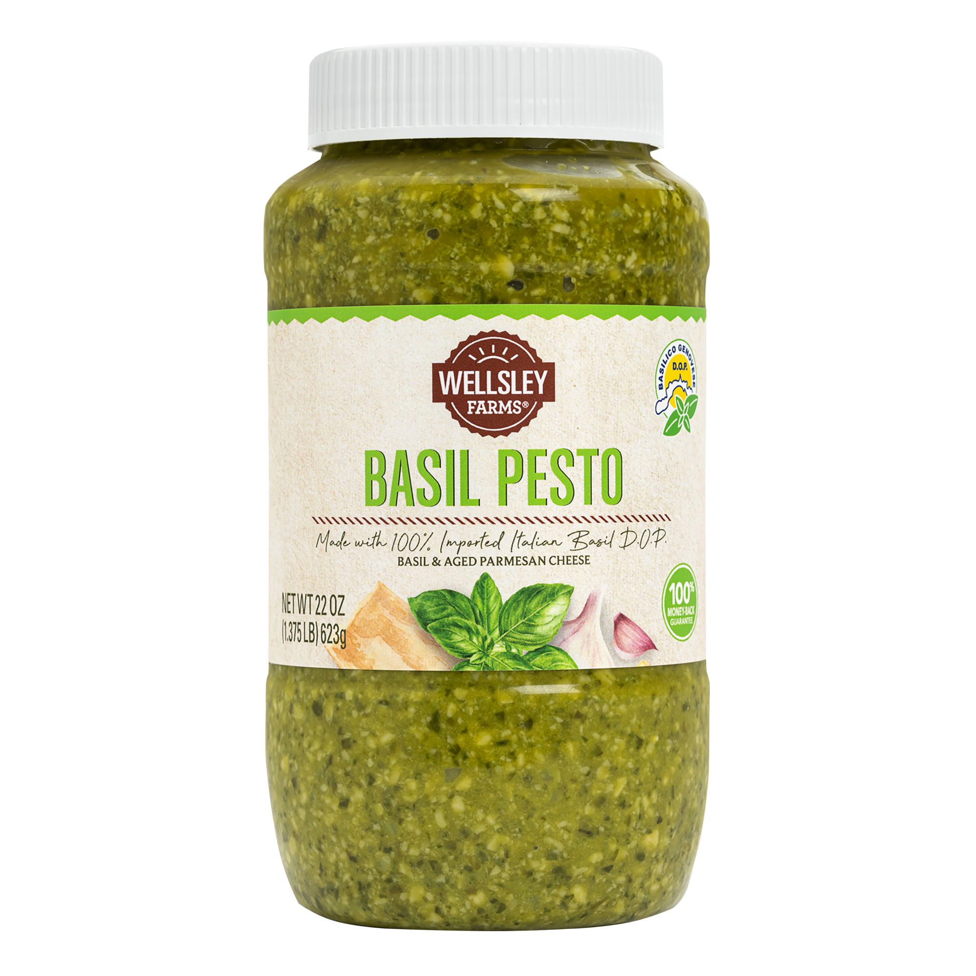 Wellsley Farms Basil Pesto, 22 oz.