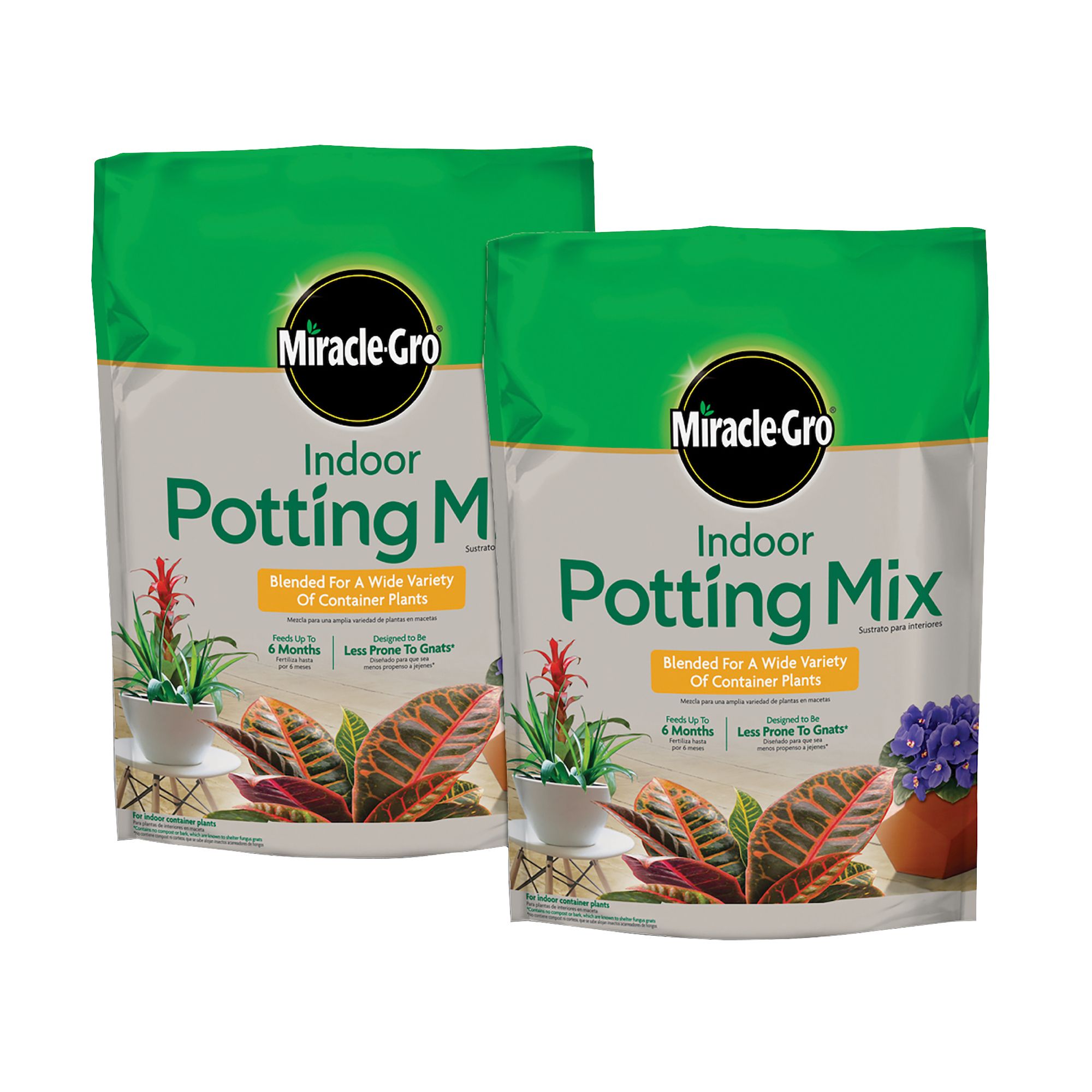 Miracle-Gro Moisture Control Potting Mix, Soil for Containers, 8 qt.