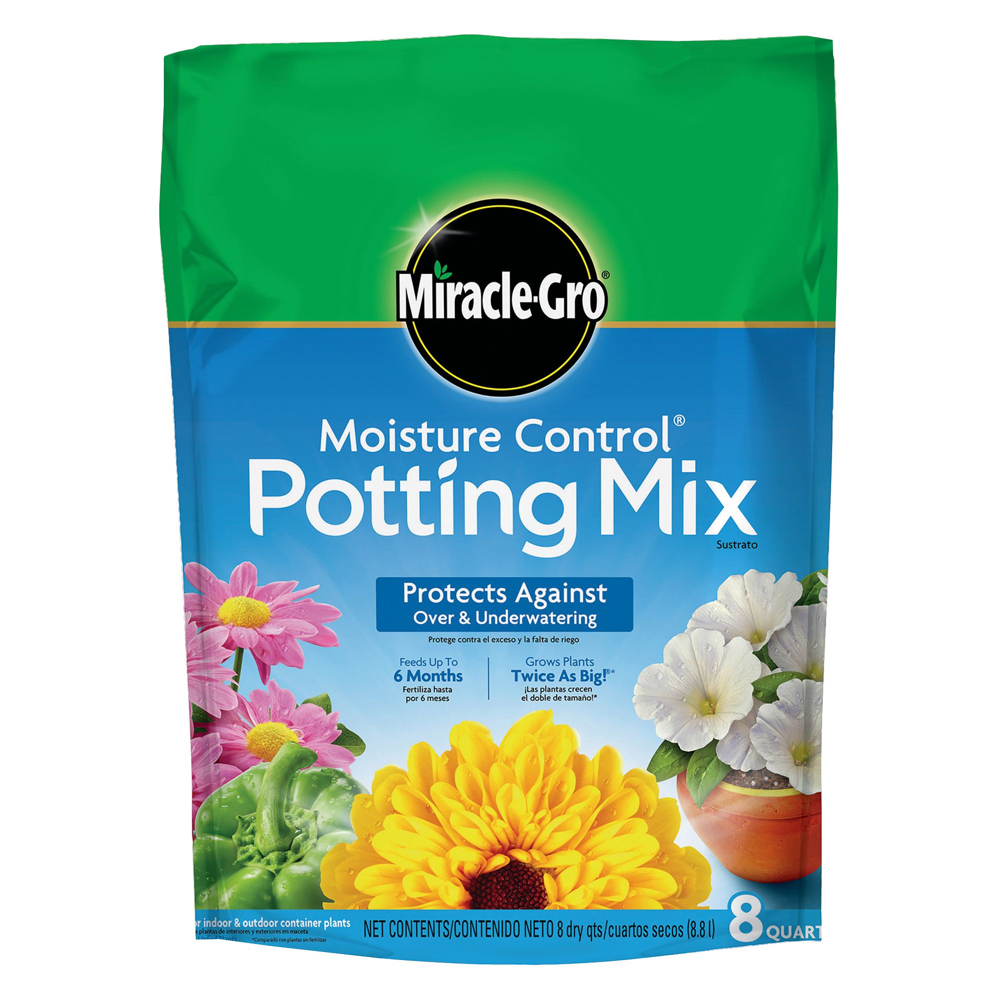 Miracle-Gro Moisture Control Potting Mix, 4 lbs.