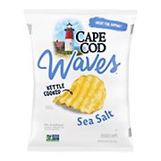 Cape Cod Wavy Cut Sea Salt Kettle Potato Chips, 16 oz.