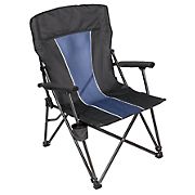 Berkley Jensen Comfort Arm Chair, Charcoal Grey/Navy