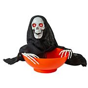Northlight 10.5&quot; Animated Grim Reaper Halloween Candy Bowl