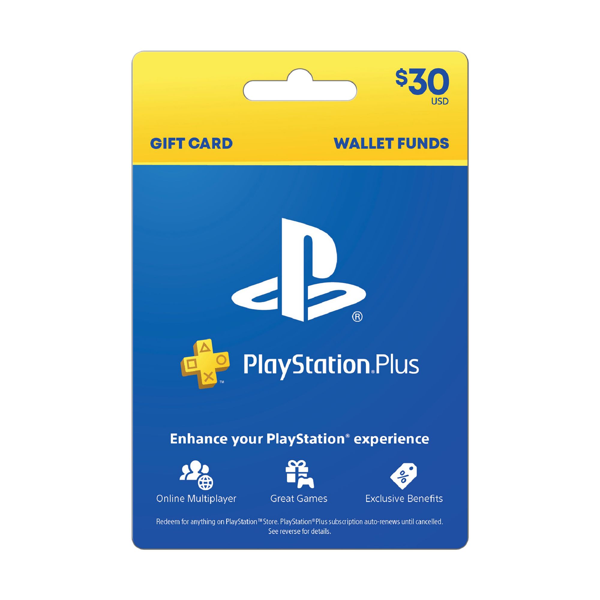 Sony PlayStation Store (PlayStation Plus Brand) Gift Card