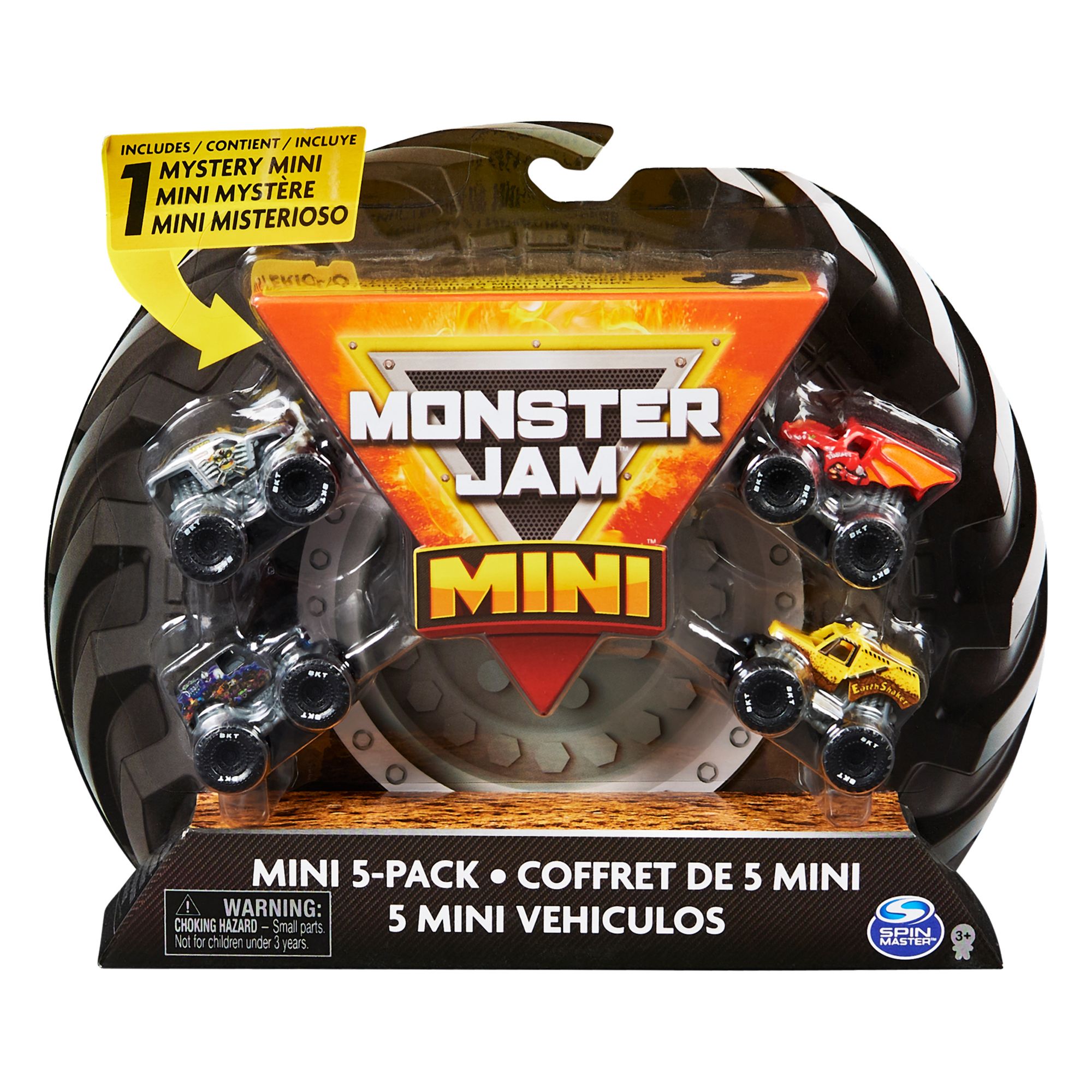 Monster Jam Mini 5 Pack