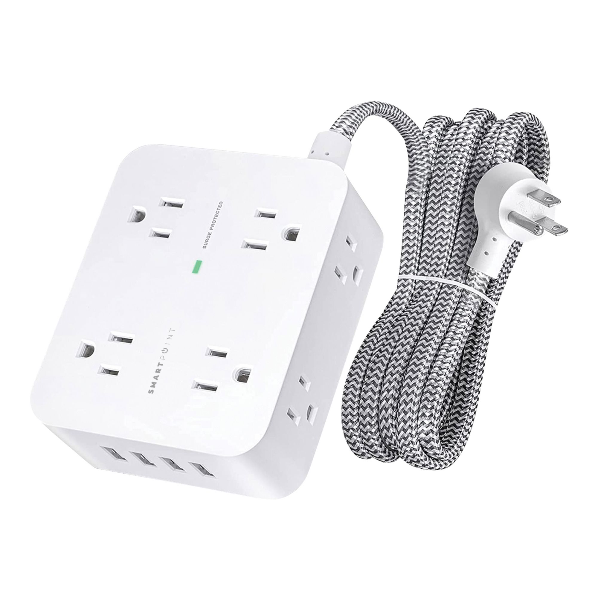 WiFi Smart Plug US Plug Multiple Outlet Extender APP Voice Remote Control  Wall Charger with 3 Outlets Splitter+2xUSB+1xType-C Outputs for Home,  Office Wholesale